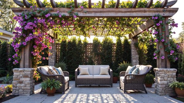 Top idées pour personnaliser votre toile de pergola sur mesure